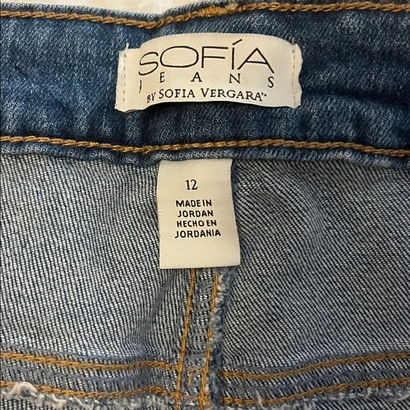 Women’s NWT Sophia Vergar straight, looser fit cuffed Jeans Size 12 - Picture 3 of 8
